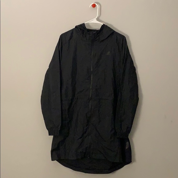 adidas Women's Long Woven Jacket - Picture 2 of 2